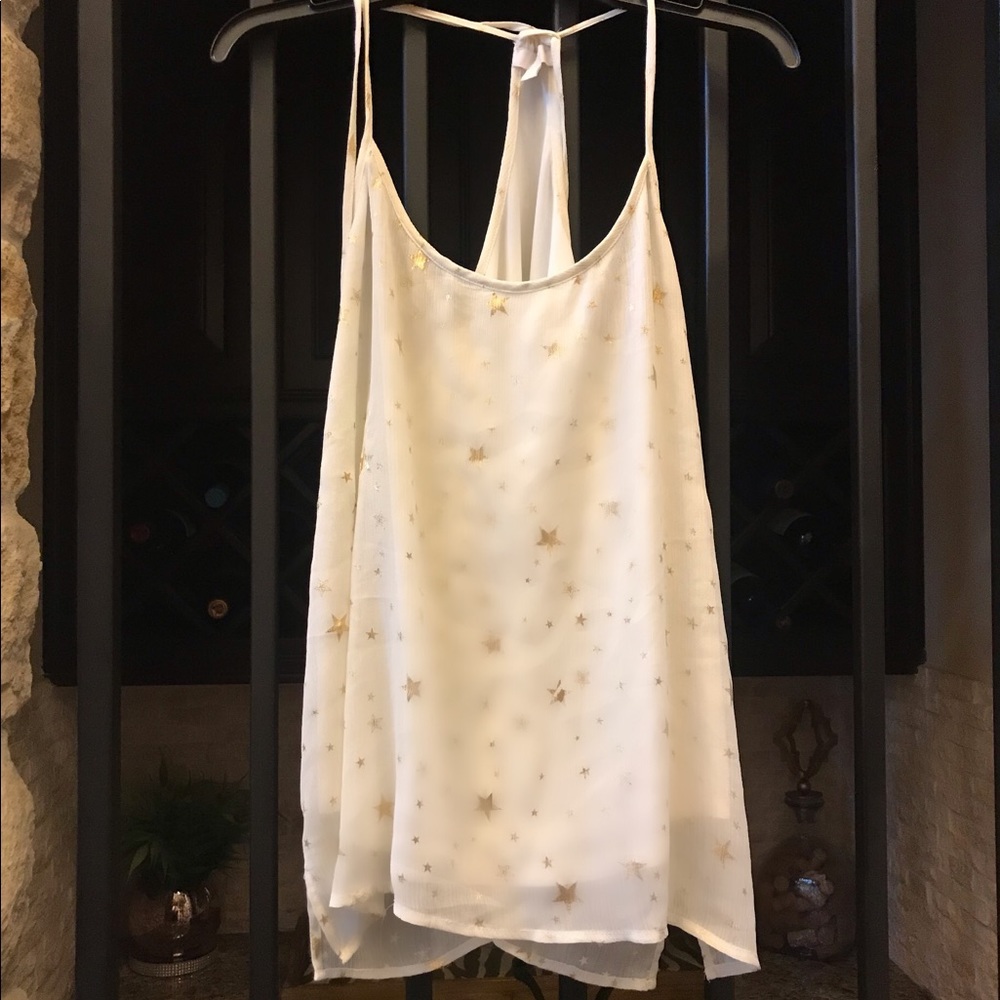 Sleeveless Charming Charlie racerback top